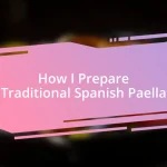 How I Prepare Traditional Spanish Paella